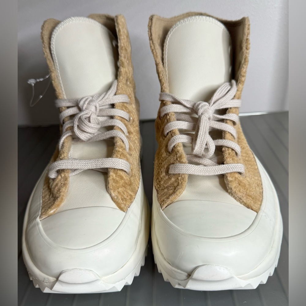 Converse run star hike platform sneakers chunky platform Corduroy High-Top NWOT - Picture 5 of 8